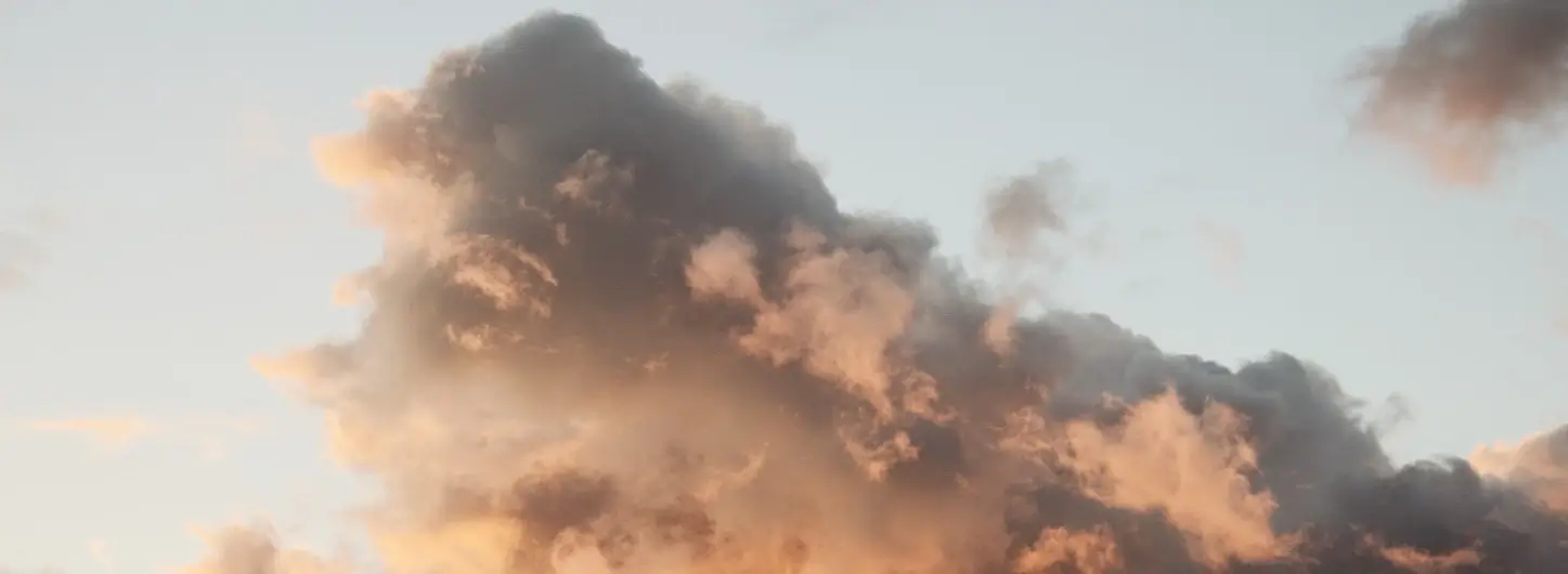 clouds in a sunset